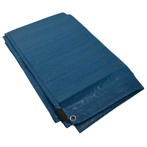 Heavy Duty Waterproof Tarpaulin - 3.6m x 2.4m (12ft x 8ft) - Pack of 5