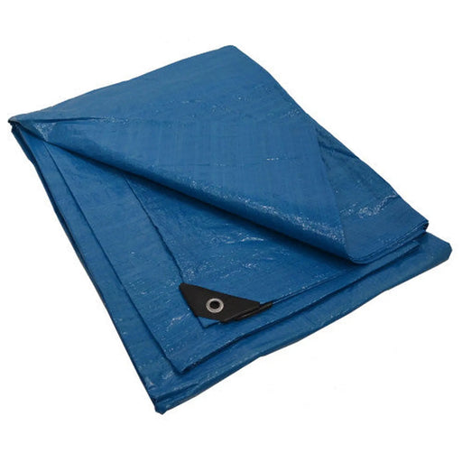 Heavy Duty Waterproof Tarpaulin - 3.6m x 5.4m (12ft x 18ft) - Pack of 5