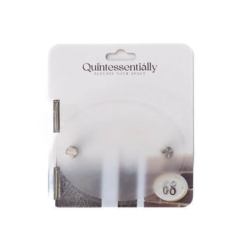Small Glass Effect Oval Plaque - Pack of 2