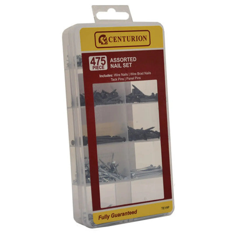 475 Piece Assorted Nail Set - Pack of 6