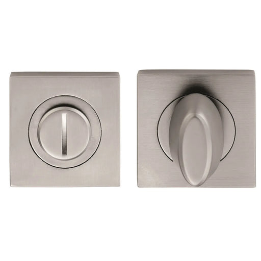 Turn & Release - 5Mm Spindle - Square Rose - Satin Chrome 52MM