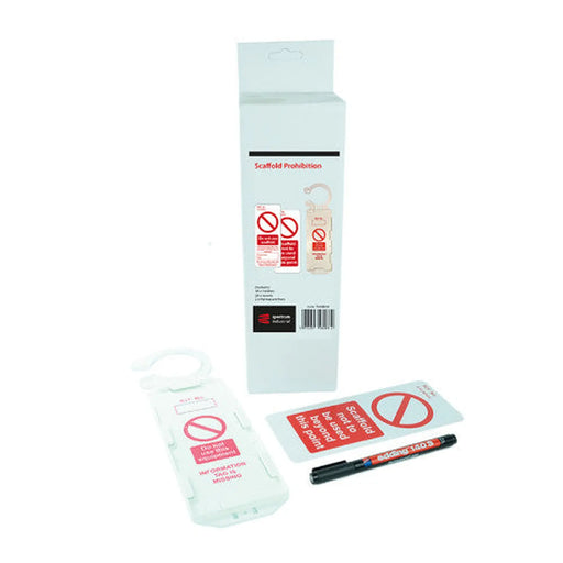 Scaffold Prohibition Tag Box