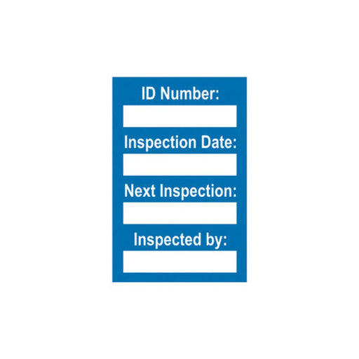 'Harness' Mini Tag Insert, Blue (Pack of 20)