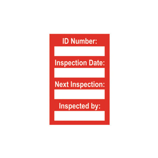 'Harness' Mini Tag Insert, Red (Pack of 20)