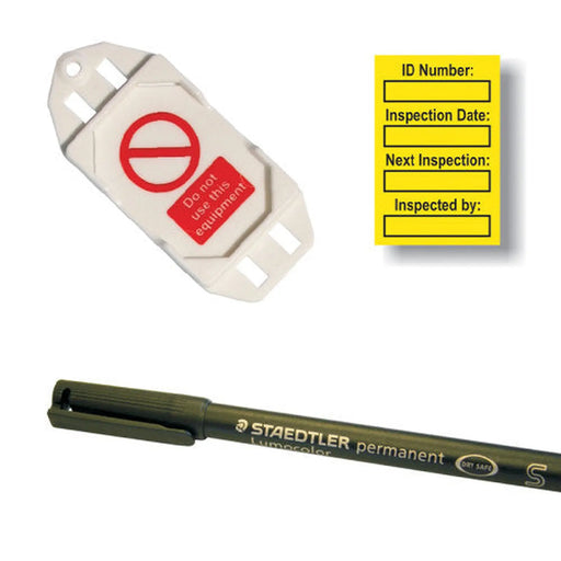 'Harness' Mini Tag Insert Kit, Yellow