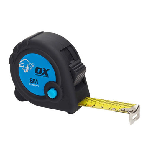 OX TRADE 8M TAPE MEASURE - Min Order 2
