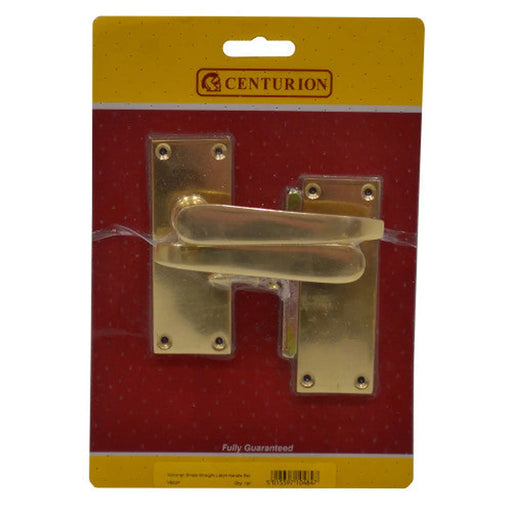 Solid Brass Victorian Lever Latch Set, 105mm x 40mm