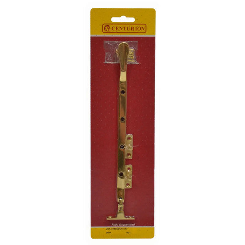 Solid Brass Spoon Style Casement Stay, 250mm - Pack of 5