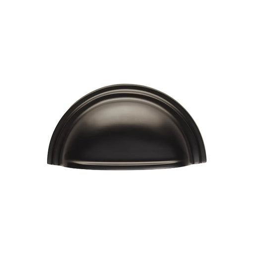 Victorian Cup Pull 76Mm C/C - Matt Black