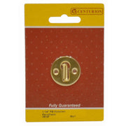 Solid Brass Escutcheon, 35mm - Pack of 10