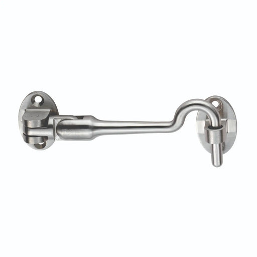 100Mm Cabin Hook Silent Pattern - Satin Stainless Steel