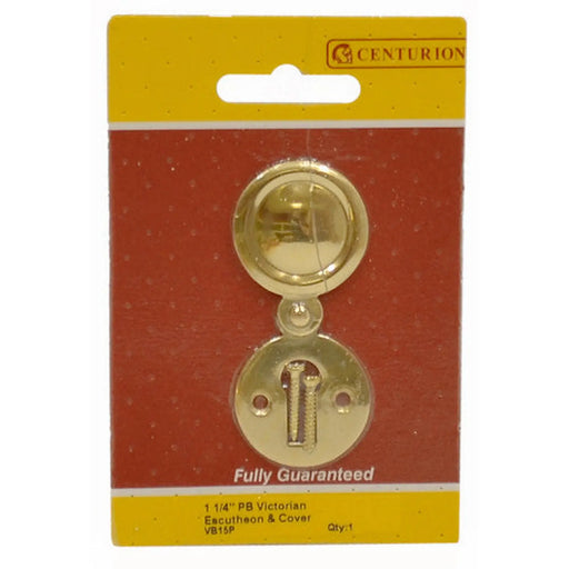 Solid Brass Escutcheon with Cover, 35mm - Pack of 5