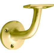 Solid Brass Handrail Bracket, Polished Brass, 65mm - Pack of 5