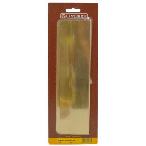 Solid Brass Inner Letter Box Tidy, 280mm x 75mm