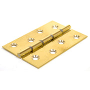 Butt Hinges, Polished Brass, 102mm x 67mm - Pack of 5
