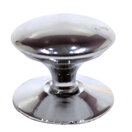 Victorian Cupboard Knobs, Chrome Plated, 32mm Dia. - Pack of 10