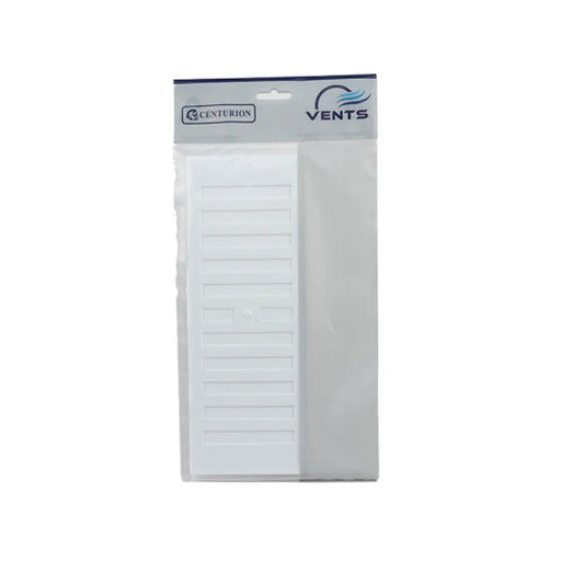 Plastic Hit & Miss Vents - White - 229 x 76mm - Pack of 5