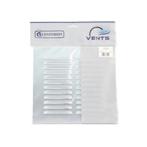 Louvre Vent - Aluminum - 229 x 229mm - Pack of 5
