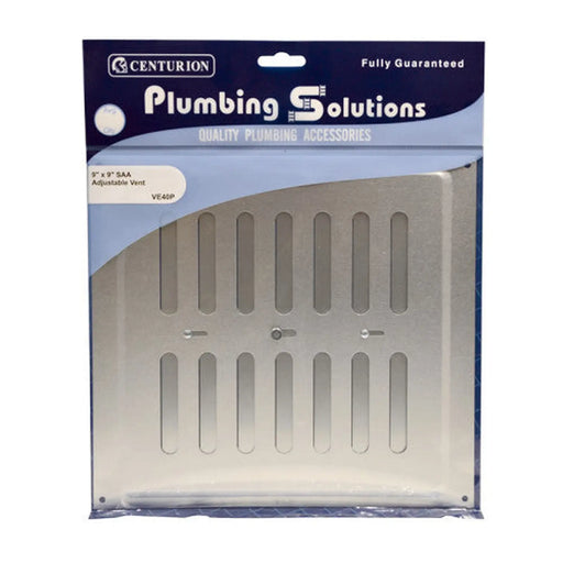 Hit & Miss Vents - Aluminium - 229 x 229mm - Pack of 5