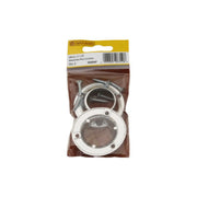 25mm (1") Wardrobe Rod Sockets - Chrome Plated - Pack of 2