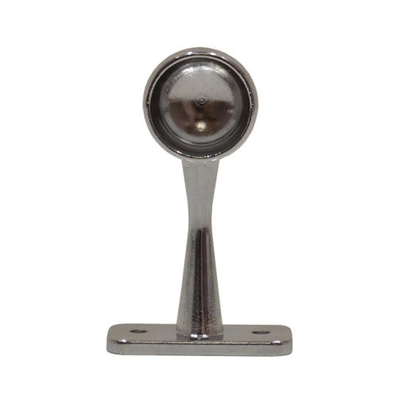 19mm (3/4") Wardrobe End Supports - Chrome Plated - Pack of 50