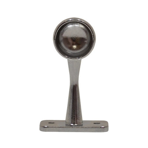 19mm (3/4") Wardrobe End Supports - Chrome Plated - Pack of 50