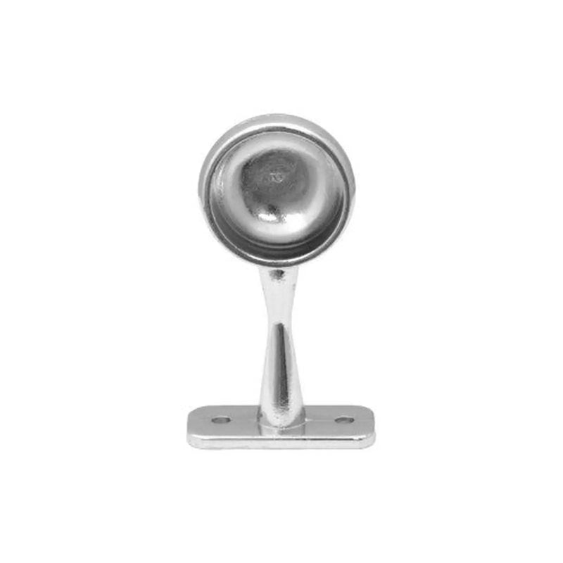 25mm (1") Wardrobe End Supports - Chrome Plated - Pack of 50