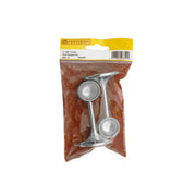 25mm (1") Towel End Supports - Chrome Plated - Pack of 2