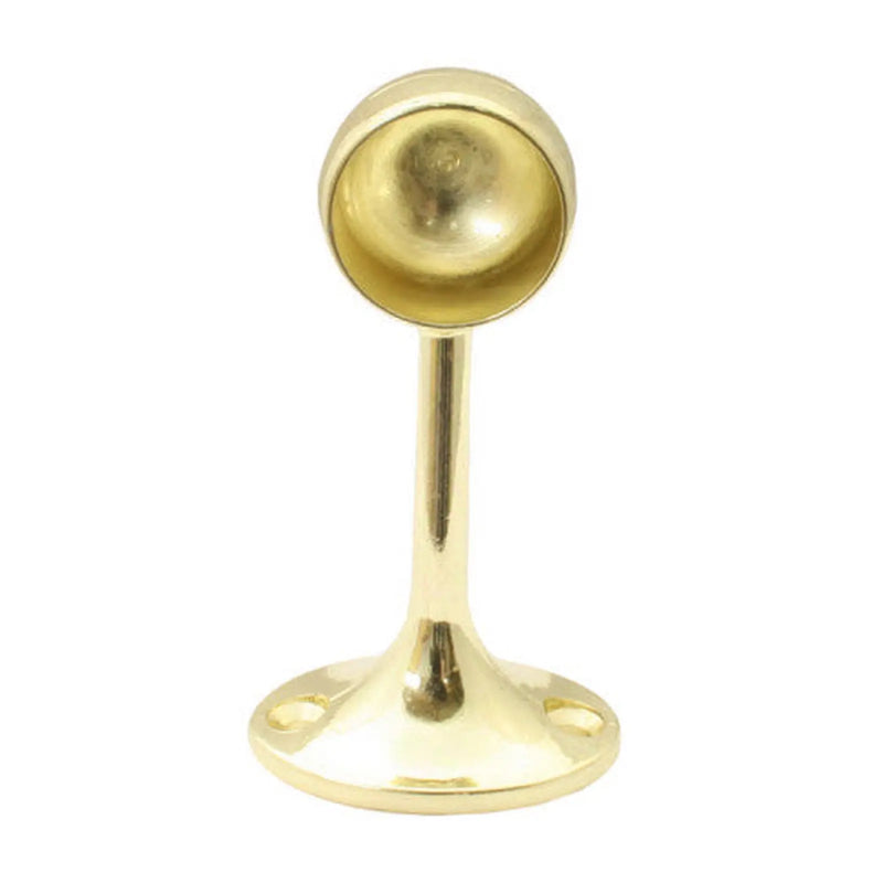 25mm (1") Towel End Supports - Brass - Pack of 20