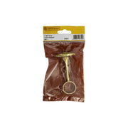 25mm (1") Towel Centre Supports - Brass - Pack Qty 1 - Pack of 5