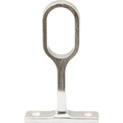 Oval Wardrobe Centre Supports - Chrome Plated - Pack Qty 1 - Pack of 5