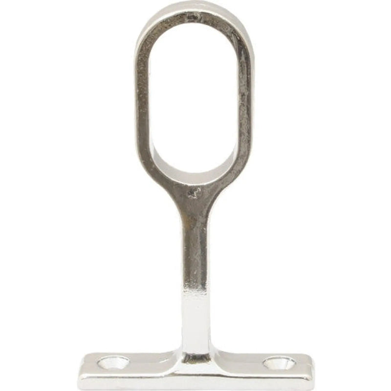 Oval Wardrobe Centre Supports - Chrome Plated - Pack Qty 1 - Pack of 5