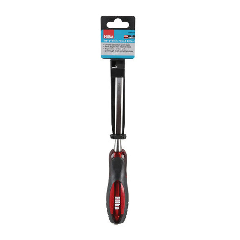 Plastic Handle Wood Chisel, 1/2" - Pack of 6