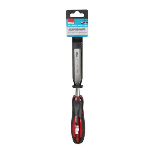 Plastic Handle Wood Chisel, 3/4" - Pack of 6