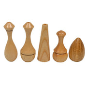 Wooden Cord Pulls (Mixed) - Pack of 10