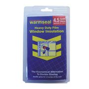 Warmseal Flexible Shrink Double Glazing Film, 4.5m2 - Pack of 5