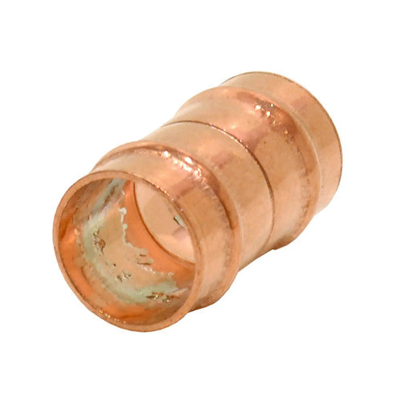15mm Solder Ring Copper Straight Coupling (Pack of 5) - Pack of 3