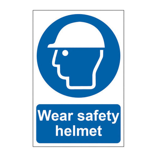 Wear Safety Helmet - Self Adhesive PP (200 x 300mm) - Min Order 2
