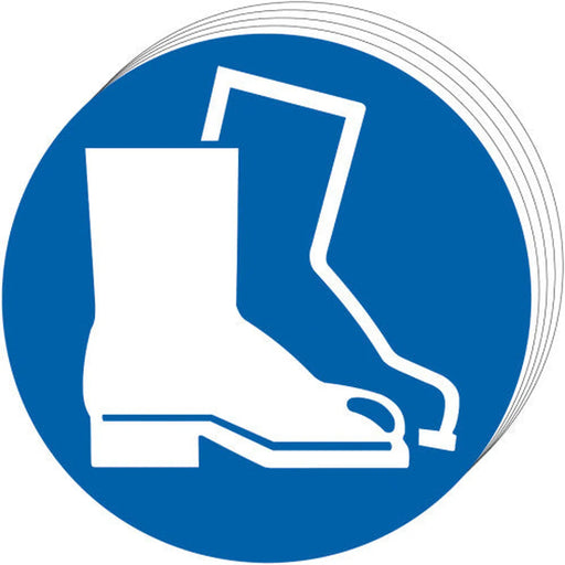 Wear protective footwear - SAV (100mm dia.) (Pack of 10) - Min Order 2