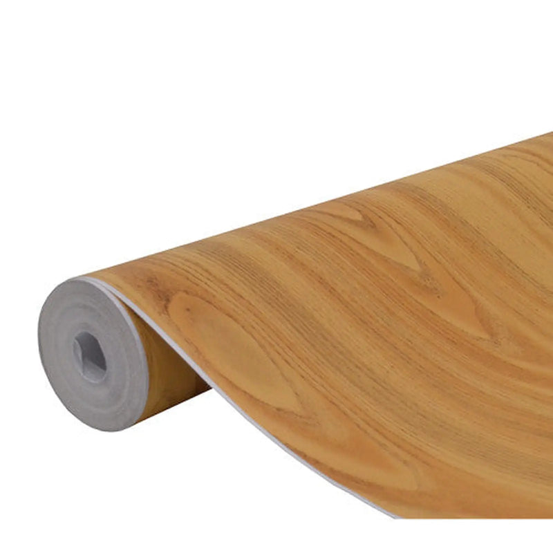 Teak Wood Effect Vinyl 1.5m Roll - Pack of 20