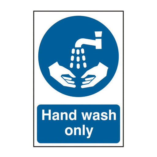 Hand wash only - Self Adhesive PP (200 x 300mm) - Min Order 2