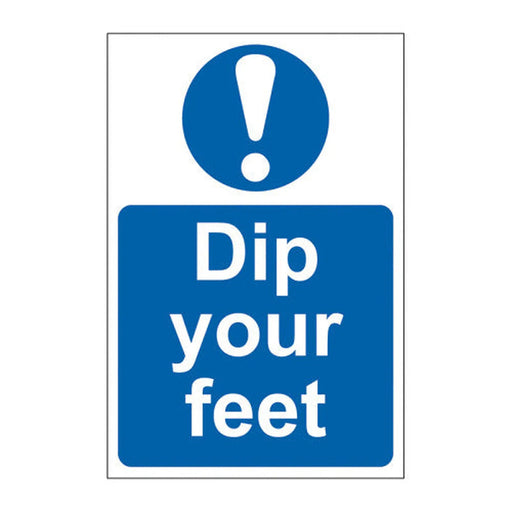 Dip your feet - Self Adhesive PP (200 x 300mm) - Min Order 2