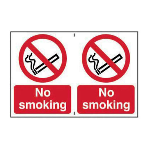 No smoking - Self Adhesive PP (300 x 200mm) - Min Order 2