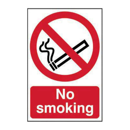 No smoking - CLG (100 x 150mm) - Min Order 4