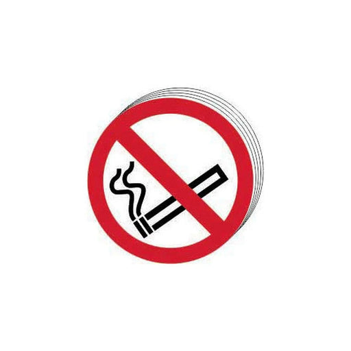 No smoking symbol - SAV (100mm dia.) (Pack of 10) - Min Order 2