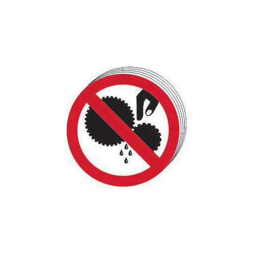 Do not touch symbol - SAV (100mm dia.) (Pack of 10) - Min Order 2