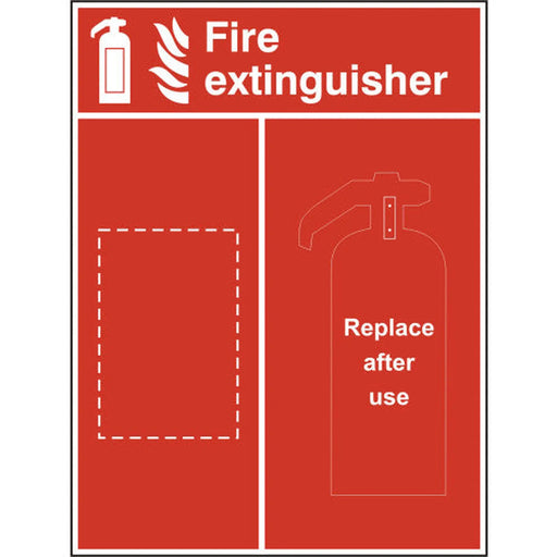 Fire extinguisher Location Panel (600 x 800mm)