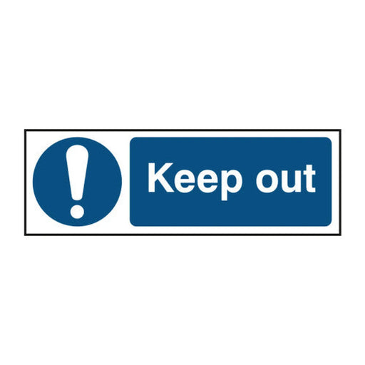 Keep out 1.2mm Recyclable PP (600 x 200mm)