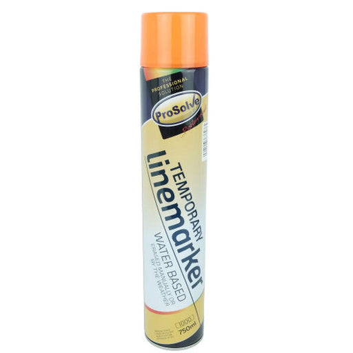 750ml Temporary Line Painting Spray - Orange