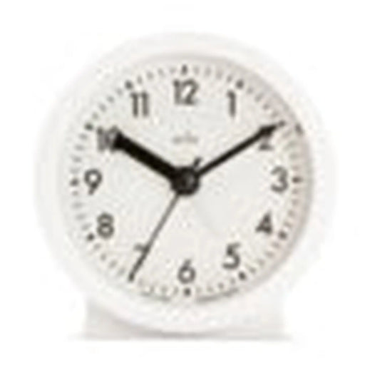Gaby Alarm Clock With Snooze White